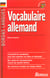 Vocabulaire Allemand.