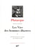 Les Vies des hommes illustres