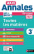 Maxi annales ABC du brevet Tome 8 : toutes les matières - 3e (édition 2020)