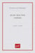 ETUDES LITTERAIRES Tome 60 : Phèdre, de Jean Racine