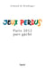 Jeux perdus
