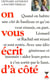 On vous écrit d'à côté