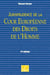 Jurisprudence de la cour européenne des droits de l'homme (11e édition)