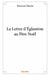 La lettre d'églantine au père noël