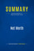Summary: Net Worth : Review and Analysis of Hagel and Singer's Book