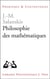 Philosophie des mathématiques