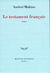 Le testament francais