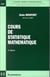 COURS DE STATISTIQUE MATHEMATIQUE