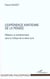 L'experience kantienne de la pensee - reflexion et architectonique dans la critique de la raison pur