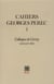 Cahiers Georges Perec t.1