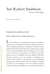 Sur Robert Smithson : variations dialectiques