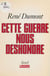Cette guerre nous déshonore. Quel nouvel ordre mondial ?