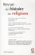 Revue de l'histoire des religions - Tome 228 (3/2011)