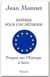 Repères pour une méthode - propos sur l'europe à faire
