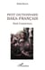 Petit dictionnaire baka-français - Sud-Cameroun