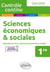 Contrôle continu : spécialité sciences économiques et sociales - première - nouveaux programmes