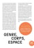 Genre, corps, espace
