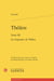 Théâtre Tome 3 : Les Légendes de Thèbes