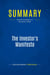 Summary: The Investor's Manifesto : Review and Analysis of Bernstein's Book