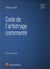 Code de l'arbitrage commenté (édition 2015)