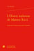 L'oeuvre italienne de Matteo Ricci - anatomie d'une rencontre chinoise