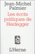 Les écrits politiques d'Heidegger