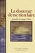 La douceur de ne rien faire