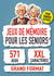 Jeux de Mémoire Pour les Seniors : 571 Jeux de Mémoire Stimulants pour Seniors, Cadeau Intelligent pour un Cerveau Actif!