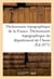 Dictionnaire topographique de la france. dictionnaire topographique du departement de l'aisne
