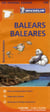 Carte Régionale Iles Baleares