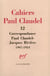Cahiers Paul Claudel Tome 12 - correspondance Paul Claudel - Jacques Rivière
