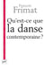 Qu'est-ce que la danse contemporaine ?