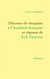 Discours de réception à l'Académie française