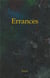 Errances - recueil de poèmes