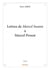 Lettres de marcel swann à marcel proust