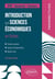 Introduction aux sciences économiques en fiches : CPGE. Université. Concours