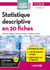 Sup en poche : statistique descriptive en 20 fiches