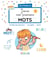 J'écris mes premiers mots : maternelle : lettres majuscules, syllabes, mots