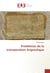 Problemes de la transposition linguistique
