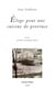Éloge pour une cuisine de Province
