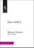 Musica teusch (1532) - transcription pour clavier par b. bordage