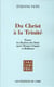 Du Christ à la Trinité