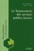 Le financement des services publics locaux