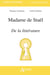 Madame de Staël, De la littérature
