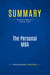 Summary: The Personal MBA : Review and Analysis of Kaufman's Book