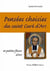Pensées choisies du saint Curé d'Ars