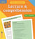 Cahier d'exercices : lecture & compréhension - CM1