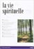 La vie spirituelle numéro 810