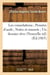 Les consolations pensees d'aout notes et sonnets un dernier reve (nouvelle ed) (ed.1863)