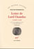 Lettre de Lord Chandos et autres essais